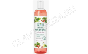 Гель для душа 430мл Нежный уход SVOBODA/12
