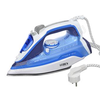 Утюг LEBEN 249-013 2600Вт нерж.сталь синий