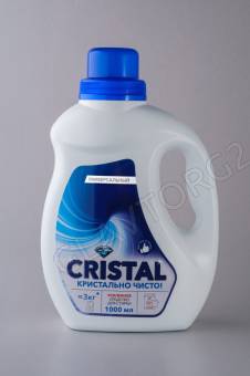 Средство для стирки CRISTAL. Для универсального 1 л , (1*6 шт)
