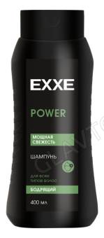 EXXE MEN шампунь 400мл Бодрящий POWER сила витаминов/12 