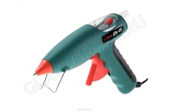 Пистолет клеевой Hammer Flex GN-06 80 (15) Вт, 22г/мин, насадки, клеевые стержни 11,2мм, кейс