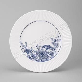 ТАРЕЛКА 20СМ ЗАКУСОЧНАЯ LEFARD "ROYAL BLUE"/24 арт. 425-092