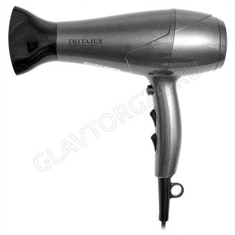 Фен DELTA DE-5000 2200Вт серый 2 насадки