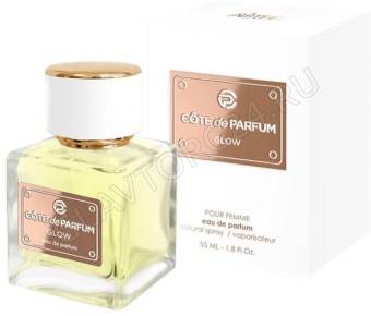 Туалетная вода женская парфюмерная Cote de Parfum Glow 55мл
