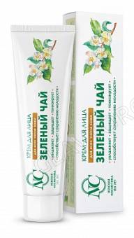 НК Крем д/лица 40мл Зеленый чай (д/всех типов кожи)