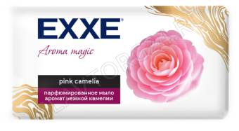 EXXE парфюмированное мыло 140г аромат нежной камелии (aroma magic)/24