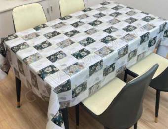 Клеенка HOZBAT GUVENC LUX на ткани с лакированной поверхностью 1,4*20м AS-894