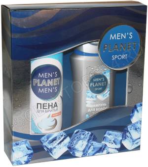 Набор подарочный Men's Planet  SPORT 033 (Гель д/д 250мл+ Пена д/бритья 200мл) муж
