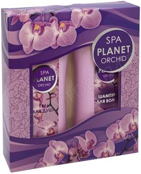 Набор подарочный SPA Planet ORCHID 51 (шамп 250+гель д/д 250) жен