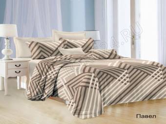 КПБ 2сп Satin collection Микросатин ПАВЕЛ Под175*215+Пр180*215+2Нав(70*70)