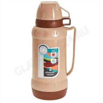 Термос со стеклянной колбой  Alpenkok 1,8л AK-18010S (12)