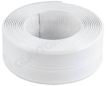 Лента бордюрная, клейкая, водостойкая, 40 мм х 40 мм х 3,35 м/11654