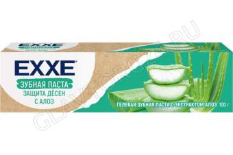 EXXE Зубная гель-паста 100гр Защита дёсен с Алоэ/24