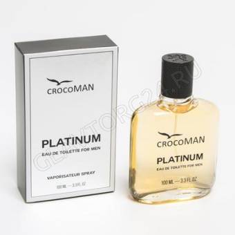 Туалетная вода мужская CrocoMAN Platinum 100мл