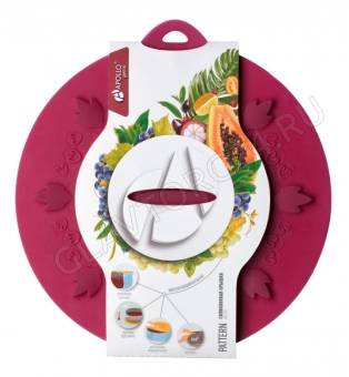 Крышка 20см силиконовая Apollo genio "Pattern" арт. PTR-20