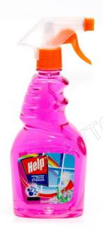 HELP д/стекол курок 750мл Аромат весны/12шт