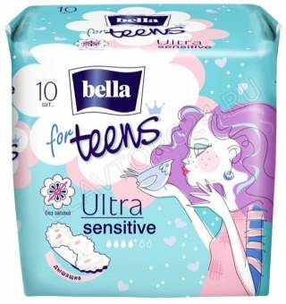 Белла Прокладки гигиенические bella for teens sensitive, 10 шт./уп. BE-013-RW10-258