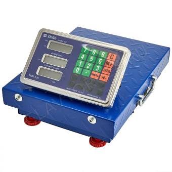 Весы торговые электронные DELTA ТВП2-150 150кг 