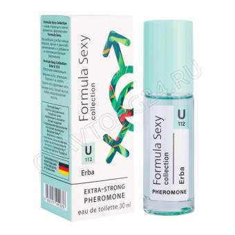 Туалет вода с феромон унисекс Formula Sexy Erba U112 (Формула Секси Эрба U112)-30 мл