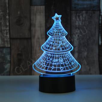 Ночник Camelion NL-406 (Led наст. свет-к, 3Вт, RGB, USB)