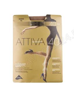 Колготки женские OMSA ATTIVA 40den 5/XL nero капрон 