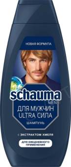 Шаума шампунь д/волос 360мл муж Ultra Сила/10