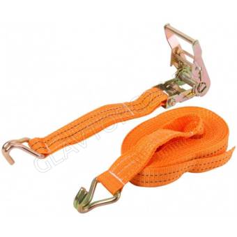 Ремень для крепления груза, храповый механизм 135мм лента 38мм*8м 1500/3000кг/64917