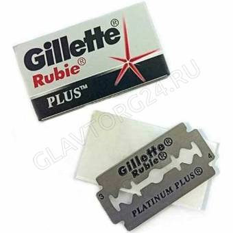 Лезвия Gillette Rubie 5шт в уп/20уп на карте 