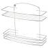 картинка Полка настенная двухъярусная Lecco 27*35*13см хром арт. 310863 от компании ГлавТорг Красноярск