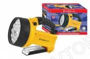 Фонарик Ultra Flash LED3819CSM (фонарь акку. 220В  желт., 9LED +12SMD LED, 2 реж,SLA, плас.,коробк