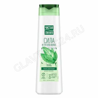 Чистая линия бальзам д/волос 380мл Укрепляющий Крапива/12