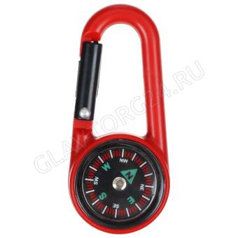 Компас с карабином 2603, 3 см, цвета микс 251245