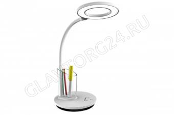 Свет. настольный Camelion KD-826 C02 чер.LED (8 Вт,230В,480лм,сенс,RGB-подсв,рег.ярк/цвет.темп, пена