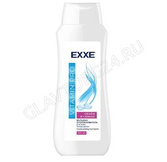 EXXE Бальзам-ополаскиватель VITAMIN PRO "Объём и сияние", 400 мл/12