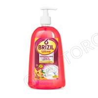 BRIZIL ULTRA средство д/посуды (гель) 500мл с дозат. Апельсин малина /25