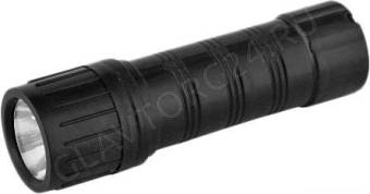 Фонарик Ultra Flash 7102-ТН черный, 1LED, 1 реж, 2XR03