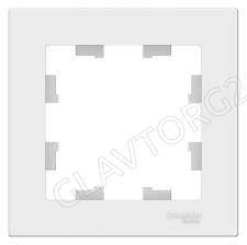 Рамка 1-м ATLAS DESIGN бел. SchE ATN000101
