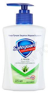 Сэфгард жидкое мыло С ароматом Алое 225мл