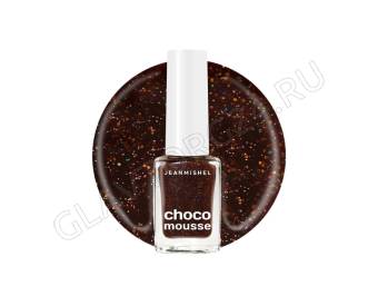 Лак для ногтей 6 мл Choco mousse тон 474 брауни блестки