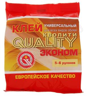 Клей обойный Quality, универсальный, мягкая упаковка, 150 г 3562831