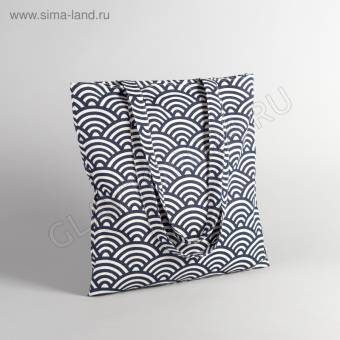 Сумка текстильная Орнамент, 37*1*38, отдел на молнии, без подклада, молочный 2798233