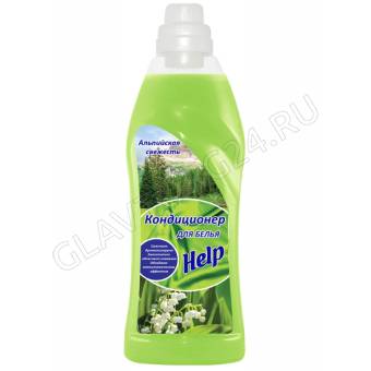 HELP кондиционер д/белья 1л Альпийская свежесть/12