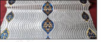 Клеенка HOZBAT Элегия голд на ткани 1,37*20м BTRA-81196D-3-S silver 
