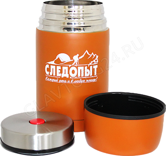 Термос 800мл д/еды "СЛЕДОПЫТ"/20