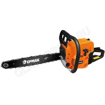 Пила цепная бензиновая ЕРМАК БП-52180 52см3 2,4кВт шина 18'' 