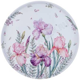 ПОДНОС СЕРВИРОВОЧНЫЙ AGNESS "ИРИСЫ" 33Х2,1СМ/20 арт. 898-208