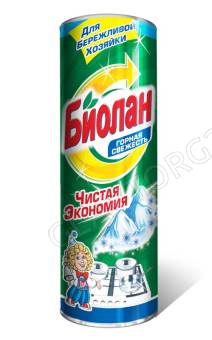 Биолан чистящее средство (порошок) горная свежесть 400гр/24шт