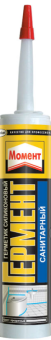 Герметик Момент герметик силик. 280мм/12шт санитар. прозрачный 2002675/756786