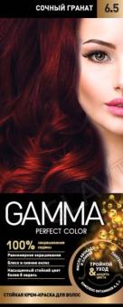 GAMMA PERFECT COLOR крем-краска для волос тон 6.5 Сочный гранат/20