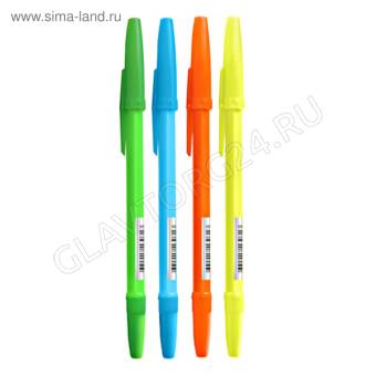 Ручка шариковая «Calligrata» Neon Optima 5цв., чернила синие на масл.основ., микс, 0.7мм   4670496